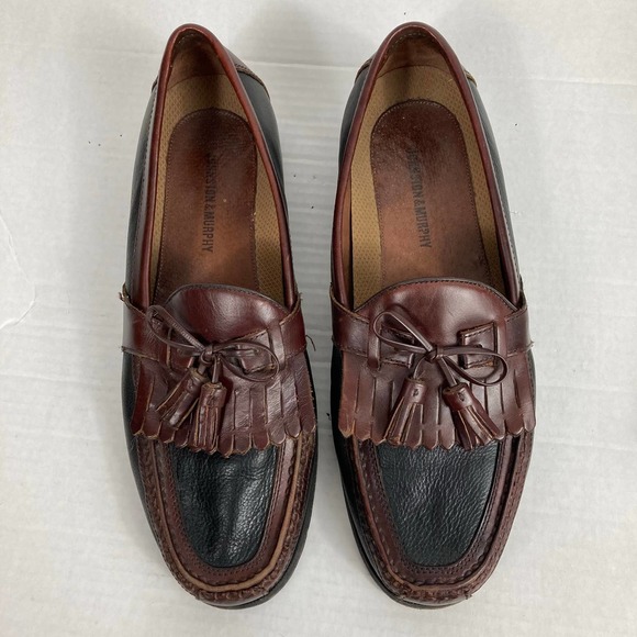 Johnston & Murphy Leather Kiltie Tassel Loafers - Picture 2 of 12